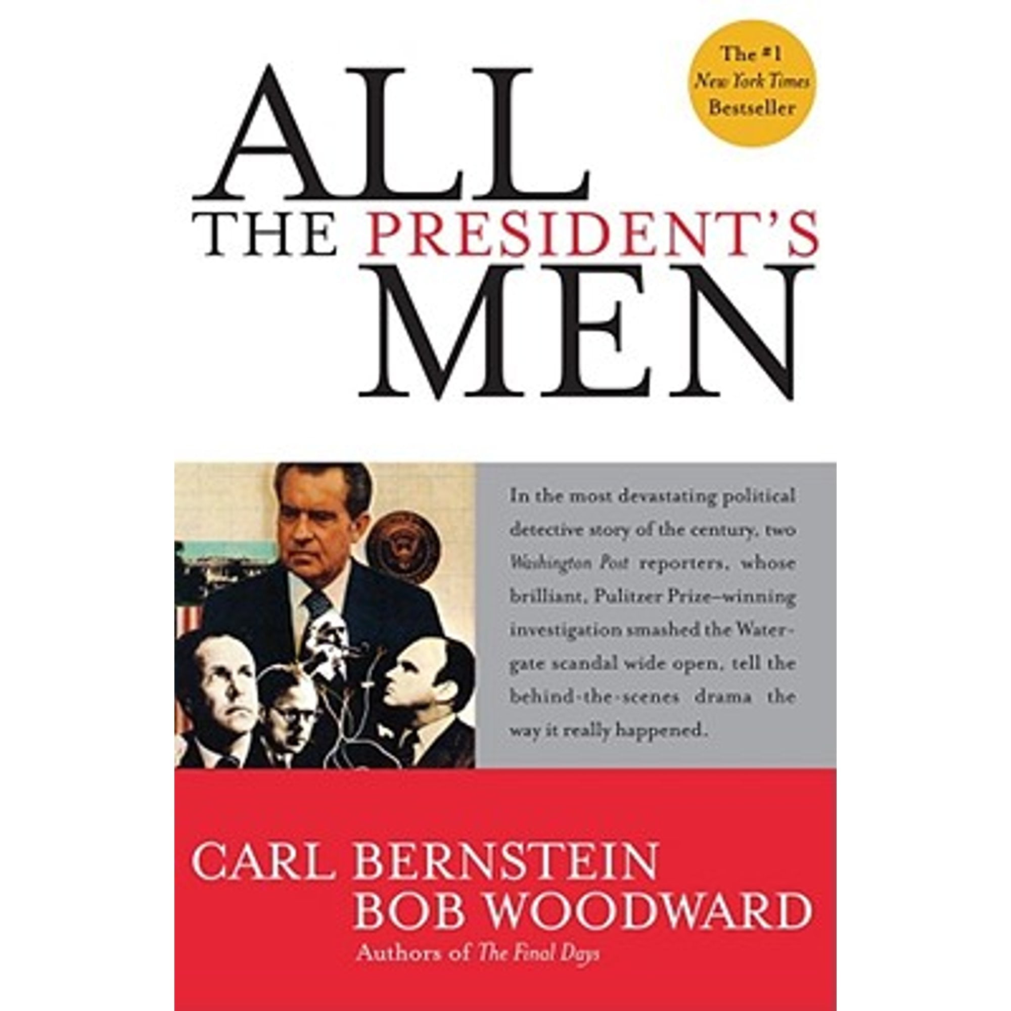 All the President's Men (PreOwned Paperback 9780671894412) by Bob