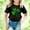 Z1-Black, variant on Toddler Girl Tops 3t Kid St. Patrick's Day Short-Sleeve T-Shirt Tops Shamrock Graphic Comfy Irish Sweatshirt Shirt Girls Summer Tops T-Shirts 4-5 Years（Green）