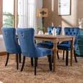 thumbnail image 4 of Velvet Upholstery, Steel Spring Inner | In Dining Rooms, Delivers a Cozy and Stylish Seating Experience, 4 of 6