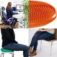 thumbnail image 4 of MOVIT Coussin d'Équilibre et de Siège Gonflable - Orange - pour Exercices de Renforcement et de Posture, 4 of 4