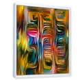 thumbnail image 3 of Designart 'Colour Spiral Fusion II' Modern Framed Canvas Wall Art Print, 3 of 5
