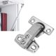 thumbnail image 5 of Bisagras Sin Marco Para Gabinete, Bisagra Para Puerta De Gabinete De Vino Con Estampado Automático De Un Paso De 90 Grados, Cojinete De Carga De 8 Kg Para El Hogar ANGGREK Otros, 5 of 8