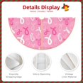thumbnail image 3 of Bingfone Christmas Tree Skirt Mat Christmas Decoration Interior 48" -Breast Cancer Awareness (3), 3 of 6