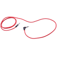 thumbnail image 3 of Cable de audio auxiliar para coche, 4 unidades, 3,5 mm, 1/8 de pulgada, macho a macho, 4 polos, para grabar auriculares, color rojo, 3 of 8
