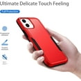 thumbnail image 5 of Entronix iPhone 11 Shockproof Heavy Phone Case, Red, 5 of 8