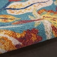 thumbnail image 4 of Nourison Allur Botanical Indoor Area Rug Turquoise Multicolor 5'3" x 7'3", 4 of 9