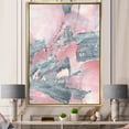 thumbnail image 3 of Durty Shabby Pink Blush III - Shabby Chic Framed Canvas, 3 of 3