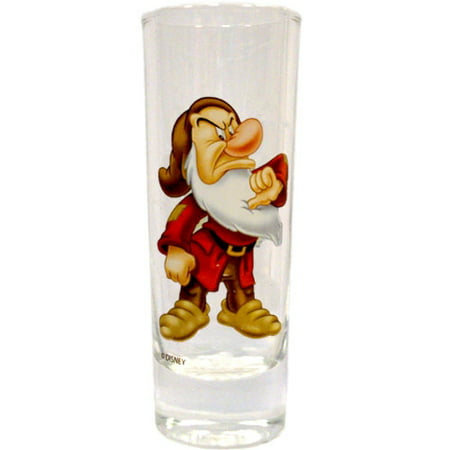 Disney Grumpy This Is My Happy Face Collector Glass