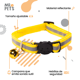 thumbnail image 3 of Collar para Gatos Mr. Pets, Reflectante, Ajustable amarillo Unitalla, 3 of 5