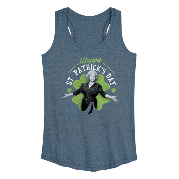 Golden Girls - Happy St. Patricks Day - Women's Racerback Tank Top