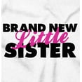 thumbnail image 2 of Sis Announcement Little Sister Youth T Shirt Tee Girls Infant Toddler Brisco Brands 5T, 2 of 5