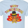 thumbnail image 4 of Inktastic Happy Thanksgiving Cute Turkey in Pilgrim Hat T-Shirt, 4 of 5