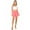 Coral, variant on MOA Collection Women's Essential High Waist Solid Pull-On Shorts for Casual Wear