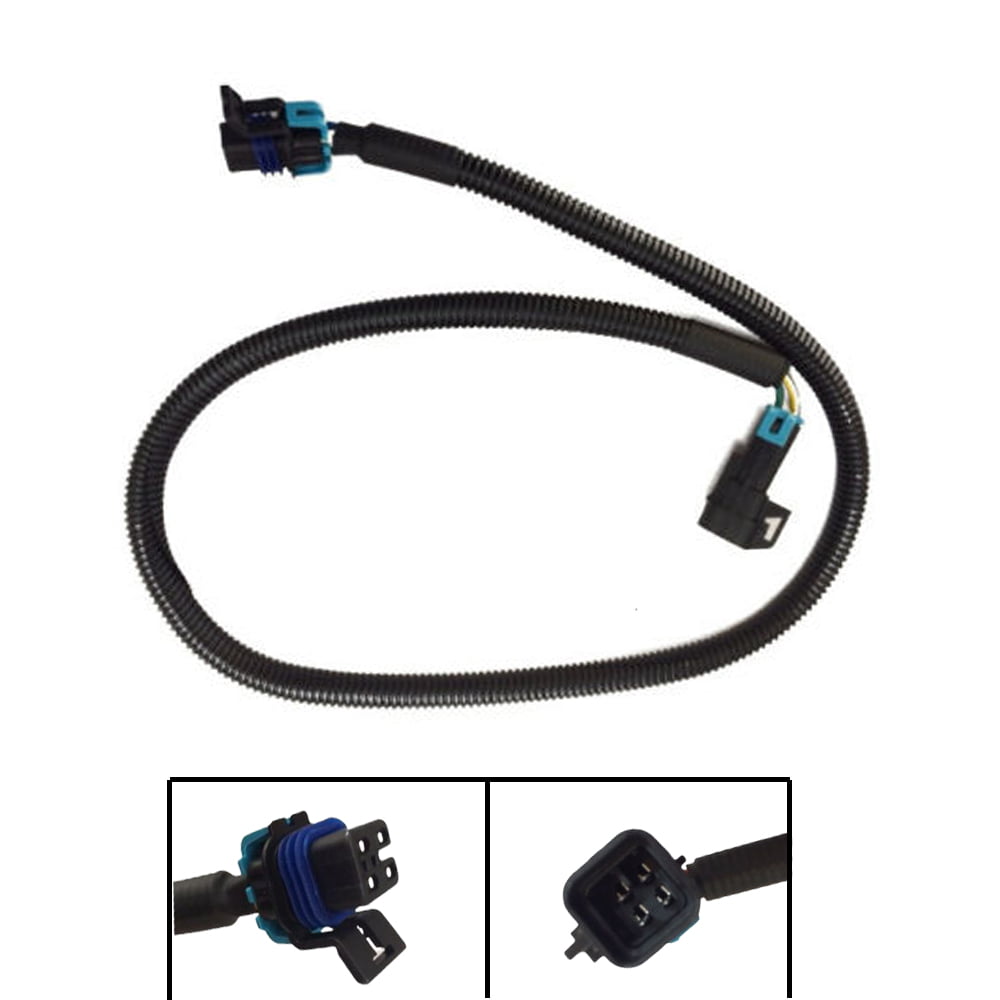 4 Pin 24" Oxygen Sensor Extension Wire Harness Black Square for LS1 Camaro - Walmart.com ...