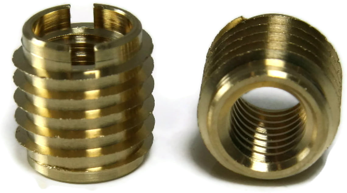 Brass #400-524 Qty-10 Thread Insert for Wood 5//16-24 x .625,