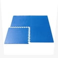 thumbnail image 5 of Velotas 1/2 Inch Interlocking EVA Foam Personal Fitness Mat, Diamond Plate Exercise Mats for Indoor Workout, 24 in x 24 in, 5 of 8