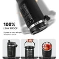 thumbnail image 6 of Chaos Coordinator Tumbler with Handle & Flip Straw Boss Gifts Laser-Engraved Travel Mug Water Bottle Gifts for Boss, Women,Men Mom,Dad,Coworker,Manager,Workers,Colleague-30 OZ(1PCS), 6 of 6