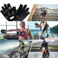 thumbnail image 4 of Guantes de bicicleta de verano Guantes reflectantes de medio dedo para bicicleta Guantes cortos de gel para bicicleta Hombres y mujeres Bicicleta MTB Bicicleta Motocicleta, 4 of 7