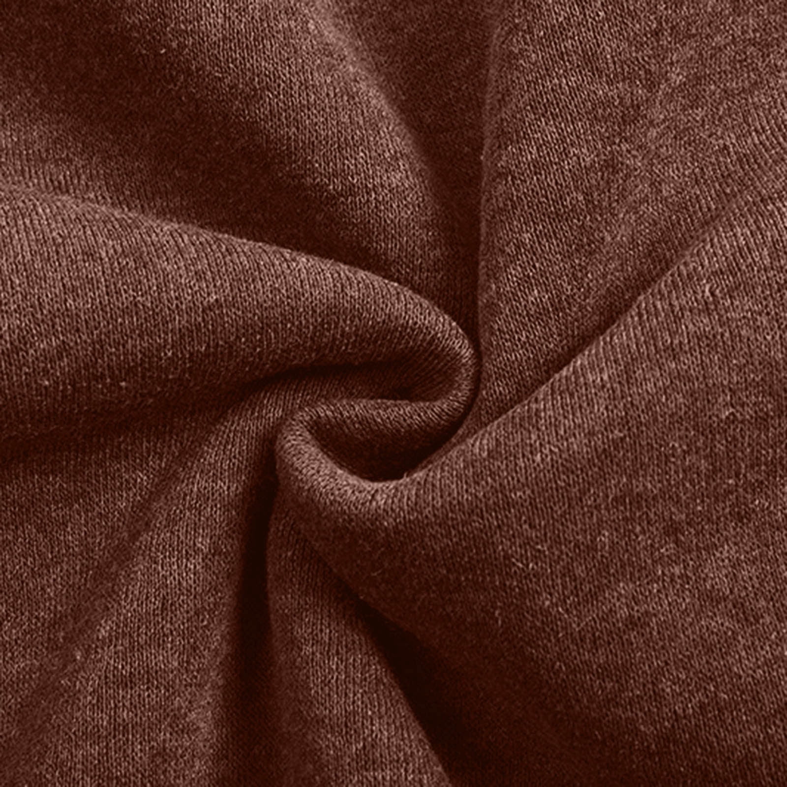 DPTALR George Women's Plus Size Solid Color Zip-Up Hooded Fleece-Thickened,Brown,Big and Tall Men XXL