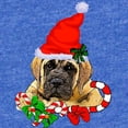 thumbnail image 2 of CafePress - English Mastiff Christmas - Cute Infant Baby Football Bodysuit, 2 of 3