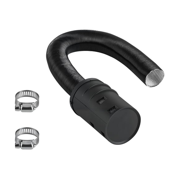 VEVOR Diesel Heater Intake Pipe Kit, 0.98 inch Car Air Parking Heater Ducting Pipe Hose Tube, Stretchable & Bendable Car Air Intake Filter Silencer Hose Pipes Kit for 2KW 5KW 8KW Diesel Heaters