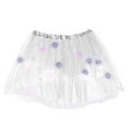 thumbnail image 4 of Riforla Glimmering Sequin LED Light up Half Skirt Tutu with Starry Netting for Adults Sparkling Party Wear Womens Skirts White One Size, 4 of 4
