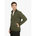 thumbnail image 2 of Chaps Men's & Big Men's Full Zip Mock Neck Sweater, Sizes S-3XL, 2 of 8