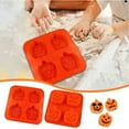 thumbnail image 4 of putnchl Halloween Chocolate Silicone Molds, , Perfect For Halloween Baking DIY Decorations For Chocolate Covered Oreos, Cake Candy Pudding Soap Jelly Hot Cocoa Bomb, 4 of 5