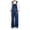 Blue, variant on Otqutp Girls Denim Overalls Kids Sleeveless Wide Leg Bib Jumpsuit with Pockets Tween Cute Baggy Jeans Trendy Long Overall Pants
