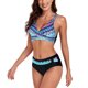 thumbnail image 1 of Conjunto de Traje de Baño Impreso Cómodo de las Mujeres, Estilo Dividido Traje de Baño Sexy Y de Moda para la Playa Y la Piscina, 1 of 3