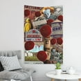 thumbnail image 6 of Pennywise Welcome To Derry Wall Tapestry Poster for Bedroom Aesthetics Room Decor Flag Wall Hanging Dorm Living Room 60''x 40'', 6 of 9