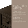 thumbnail image 3 of Maven Lane Felix Rustic Wooden Sideboard in Weathered Brown Finish, 3 of 6