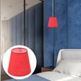 thumbnail image 3 of Troglfold lamp shades Small Barrel Fabric Lampshade Clip On Bulb for Floor/Table Lamp,5.51"X5.51"X5.12", 3 of 10