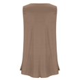 thumbnail image 4 of Tank Tops for Women Plus Size Solid Sleeveless Loose Summer Vests, 4 of 5