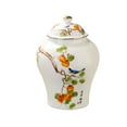 thumbnail image 1 of Tarro de para , tarro de jengibre de cerámica, recipiente para té, arreglo Floral, artesanía, tarro de almacenamiento de té, florero p 1300ML mayimx Tarro de jengibre de cerámica, 1 of 9