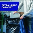 Hefty Heavy Duty Contractor Extra Large Trash Bags, 55 Gallon, 16 Count