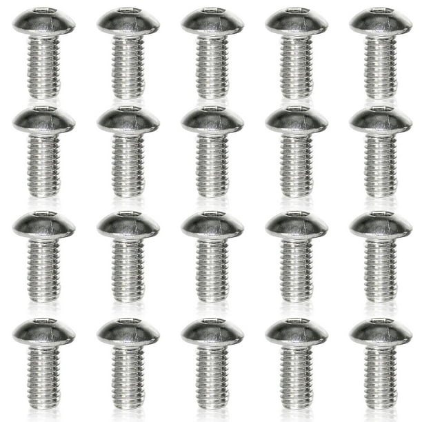 Tornillos Torx Cabeza Lente ISO 7380 M6 Acero Inoxidable A2 (longitudes 10-120mm) - Pack A Medida