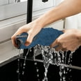 thumbnail image 4 of Danhjin Kitchen Bedroom Rag Kitchen Table Cleaning Cloth Fiber Bathroom Decontamination Cloth Multi Purpose Cleaning Absorbent Cloth Kitchen Gadgets, 4 of 6