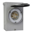 thumbnail image 1 of 30 Amp Raintight Outdoor Inlet Box, 1 of 1