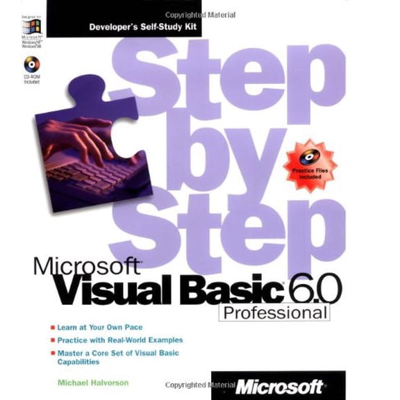 Pre-Owned Microsoft Visual Basic Professional 6.0 Step by Step (Paperback) 1572318090 9781572318090