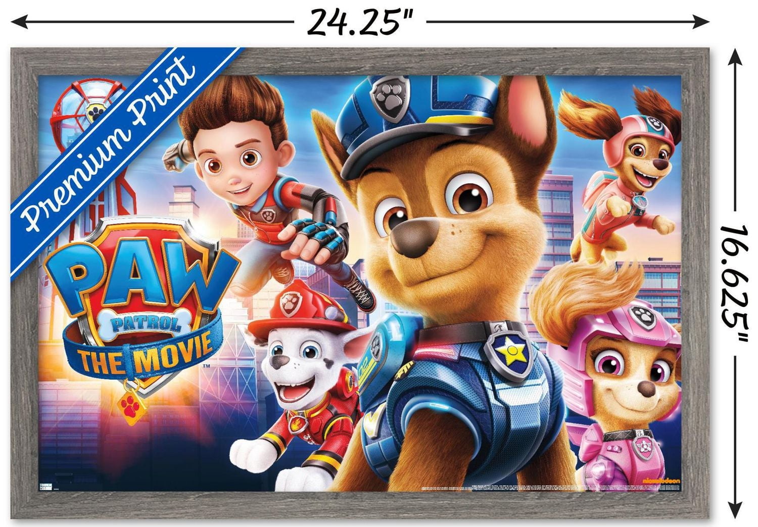 Nickelodeon Paw Patrol Movie - Theatrical Wall Poster
