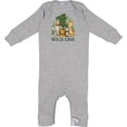 thumbnail image 2 of Inktastic Wild One 1st Birthday Safari Animals Baby Romper Coveralls, 2 of 4