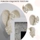 thumbnail image 2 of Ornamento Del Marco De La Puerta Resina Ángel Ala Estatua Puerta Marco Ornamento 3D Ángel Escultura Colgante (Izquierda) Wdftyju  Libre de BPA, 2 of 3