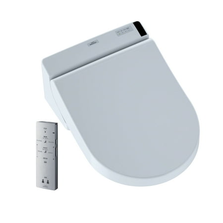 TOTO® WASHLET® C200 Connect+® D-Shape Bidet Toilet Seat with PreMist™, Cotton (Best Washlet Toilet Seat)
