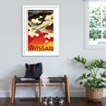 thumbnail image 3 of Art.com Zurich London Travel Poster Art Print, White Frame Wall Art, 32" x 44", 3 of 5