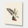 thumbnail image 3 of Designart Vintage Boho Minimalistic Flowers I Canvas Wall Art, 3 of 4
