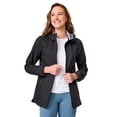 thumbnail image 2 of Free Country Women's X2O Anorak Rain Jacket Black XL, 2 of 3