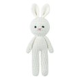 thumbnail image 3 of Conejo de peluche de algodón tejido a crochet para bebé, juguete kawaii hecho a mano, muñeco de peluche para recién nacido, muñeco para dormir, juguete educativo temprano para niños, 3 of 5