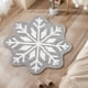 thumbnail image 5 of Snowflakes Rug Winter Snowflake Doormat Snowflake Welcome Mat Cute Christmas Decorative Non-Slip Washable Door Mats For Indoor Outdoor Entrance Home Bathroom, 5 of 6