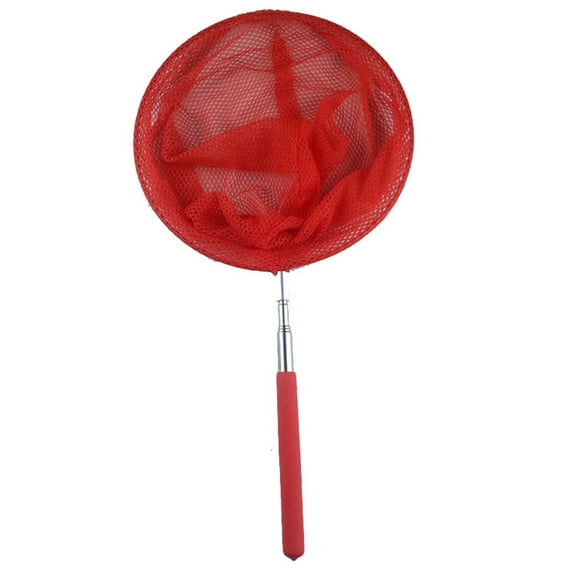 TIMIFIS Cast Net Kids Extendable Fishing Butterfly Insect Net Telescopic Handle Toy Fishing Net 20cm Christmas Gifts